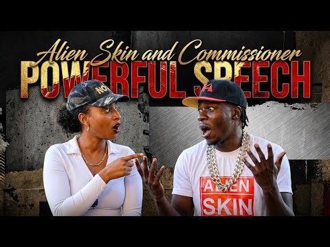 Happening Now: Powerful and Incredible Speech by Alien Skin during Commissioner's Visit at Fangone