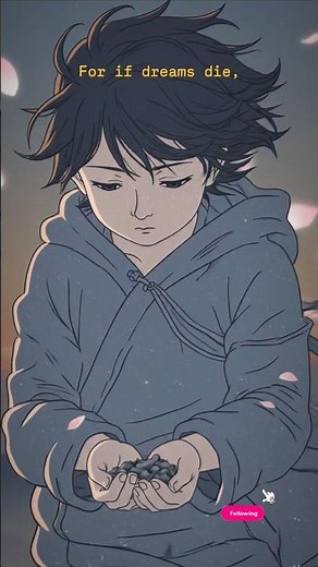 Hold Fast to Your Dreams 🕊️ | Powerful English Poem for Motivation & Learning #Shorts