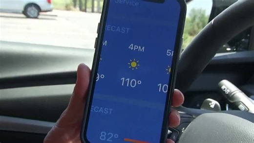 Temperatures reach 110 degrees in Arizona for eighth day in a row
