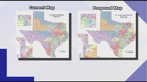 First proposed map of redrawn Texas congressional districts released