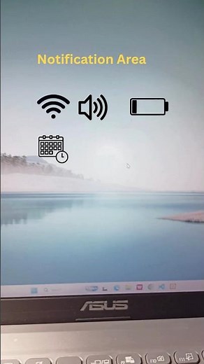 Notification Area Explained Practically 💻🔔#computer