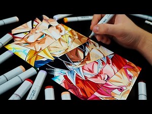 Drawing GOKU Transformations!!!