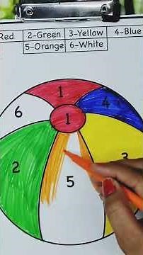 Color a football and learn colors in this fun kids’ short!