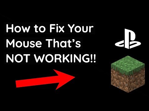 How to Fix Your Mouse Not Working on Minecraft PS4 (WORKING AUGUST 2024)