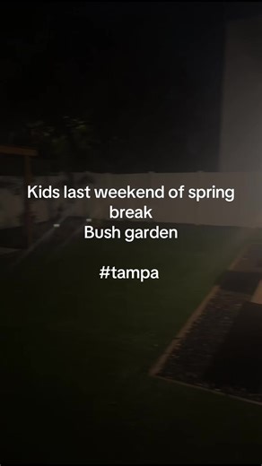 Spring break bush garden