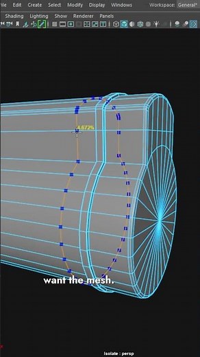 Maya Trick: Make Cables Follow Any Surface Easily #mayatutorial #modelingtips #shorts