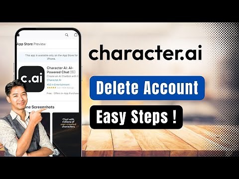 How To Delete Account In Character AI (2025) Easy Tutorial