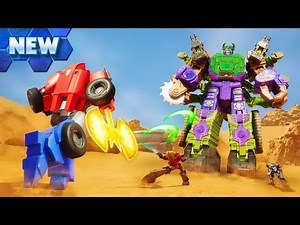Optimus Prime VS Scorponok Boss Battle! | E09 | Transformers: CYBERWORLD | Transformers Official