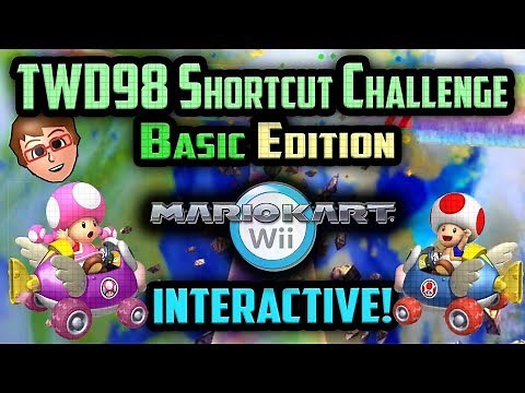 Mario Kart Wii - YOU vs TWD98 Shortcut Challenge [Basic Edition]