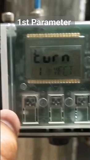 Set 1st Parameter of Siemens SIPART PS2 Positioner #InstrumentAcademy