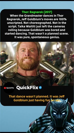 The Grandmaster's Dance In Ragnarok Was Completely Unscripted!!🤯😲#marvel #avengers #mcu