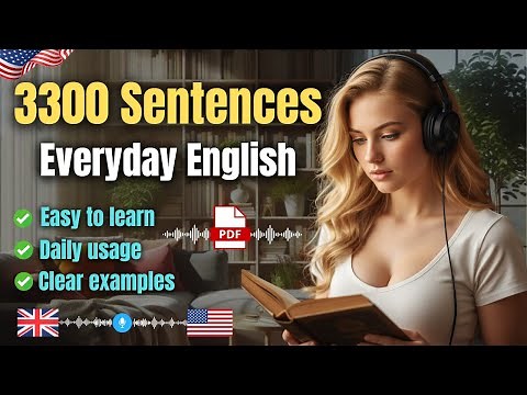 3300 Real English Phrases to Upgrade Your Speaking | Improve Fluency Quickly