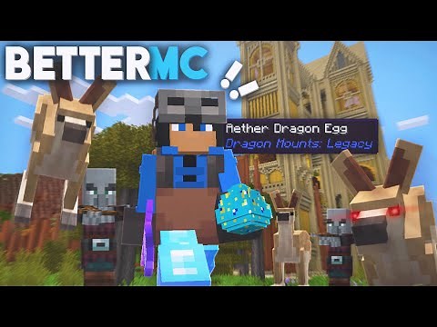 Finding an AETHER DRAGON Egg! | Better Minecraft [EP 2]
