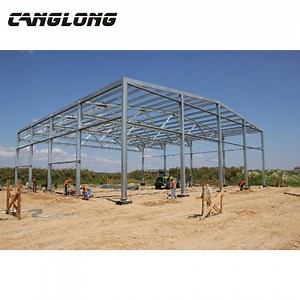 [Hot Item] Prefabricated Large Span Steel Structure Buildings Prefab Metal Warehouse Workshop Office Building Factory Shed