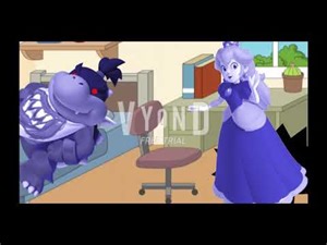 Dark Boomerang Bowser Jr. Breaks The Computer/Grounded