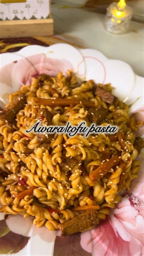 Tofu/awara/kwaidakwai pasta #tofupasta#awarapasta#simplerecipe#ramadan2026#viralvedio