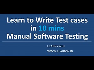 how to write test cases | manual testing | manual test cases | test case execution | sap test cases