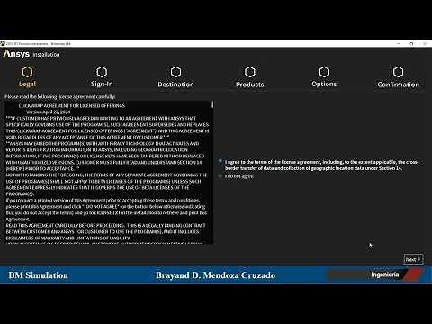 Instalación de Ansys Student 2025 R1 (nueva interfáz de instalación)