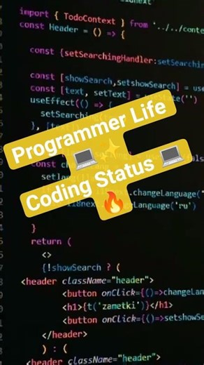 Programmer Life 💻✨Coding Status 💻🔥#programmer #coding #developer #codinglife #shorts #tech #computer
