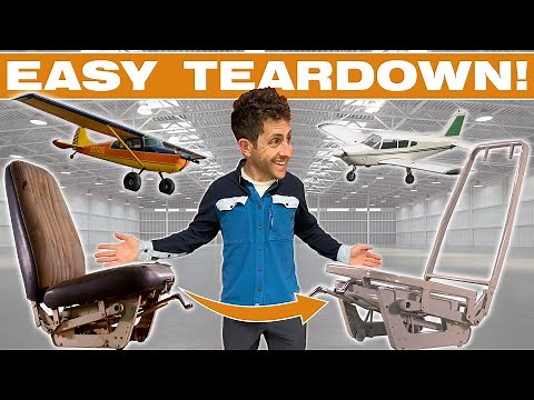 How To Replace Your Aircraft Seats - Teardown & Frame Prep
