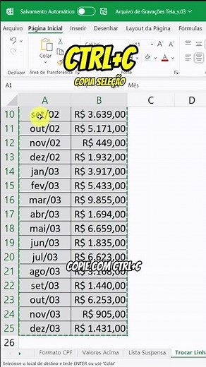 LEARN HOW TO transpose rows and columns in Excel NOW! #excel #tips #exceltips
