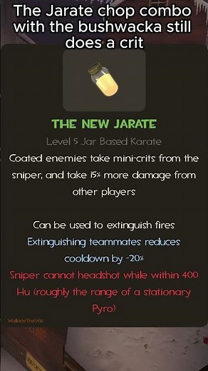 Nerfing the Jarate #tf2 #teamfortress2