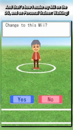 Flashback: Exploring the Classic Nintendo DS Mii Maker and Creating My Mii! | (Shorts) #Shorts