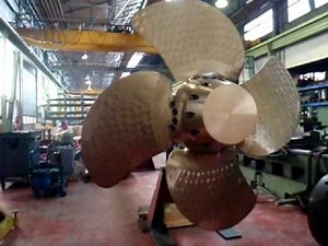 Marine Controllable pitch propeller - CP propeller - CPP