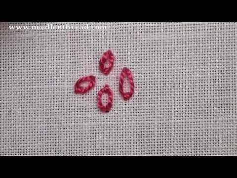 Detached Chain Stitch / Daisy Stitch