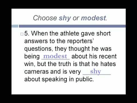 CONNOTATIONS (1/2) - English Vocabulary