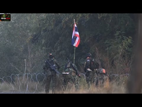 Brave warriors "Fierce Tigers of the Eastern Army" | Thai-Cambodian Conflict 68, 1st Army Area.