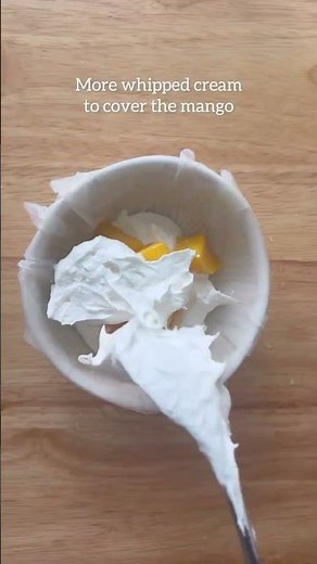 Let's make mango daifuku (Japanese mochi) at home, but with rice paper