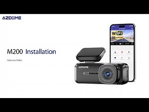 AZDOME M200 Installation Video