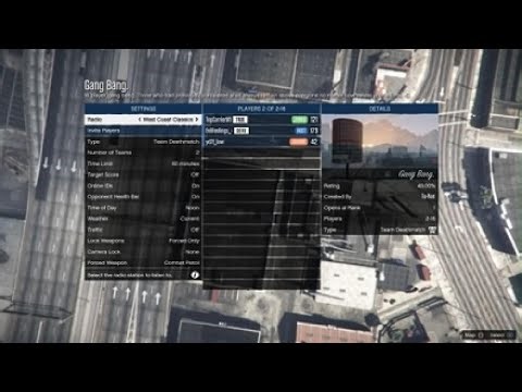 Gang Bang RNG Map| GTA 5 Online