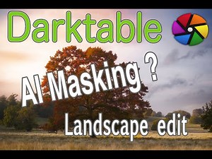 [ENG] Darkable landscape edit with "AI"