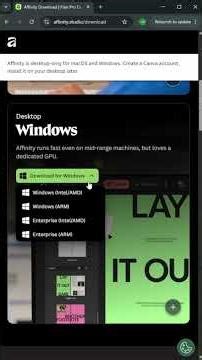 Tonton Video ini kalau kamu masih bingung cara Install Software Affinity!