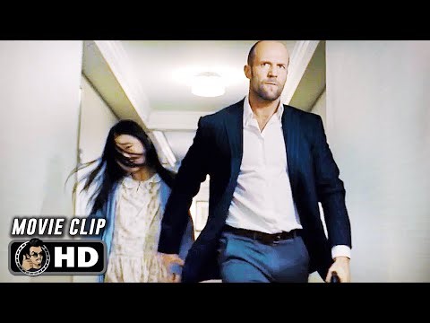Hotel Escape Scene | SAFE (2012) Jason Statham, Movie CLIP HD
