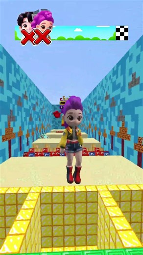 Sprunki numbers Vs KPop Demon Hunter Jump Noob Pro Challenge P.1 #sprunki #kpopdemonhunters