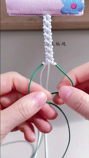 DIY Elegant Gardenia Knot Bracelet - Step by Step #diy #crafting #bracelets 【DIY Bracelets】