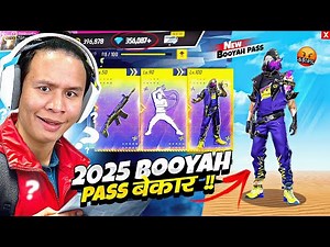 2025 New Year 1st Booyah Pass Review & Gameplay in Solo Vs Squad 😱 Tonde Gamer