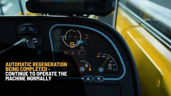 How To: DPF regeneration with a JCB Stage V 81kW Loadall (Adblue)