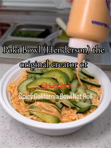 Vegas knows how to party and make great bowls too. Come visit the Poki Bowl, the place that started the famous spicy California bowl—not roll. The original creator.