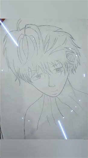 Anime Character Drawing Tutorial | Easy Sketch to Final Art