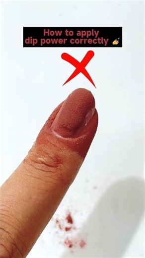 How to apply dip power correctly