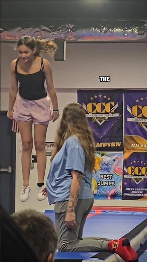 Trampoline Back Handspring vs The Mat — Why Is This SO Much Harder?”