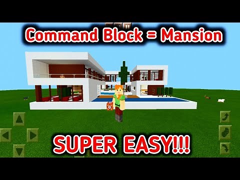 How to make house in MineCraft using command Block - Part 9
