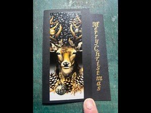 Hunky Dory Christmas card