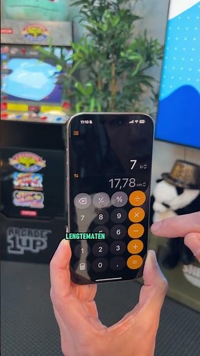 Valuta, lengtematen en meer omrekenen met de rekenmachine-app op iPhone #iphonetricks #tech #gadget