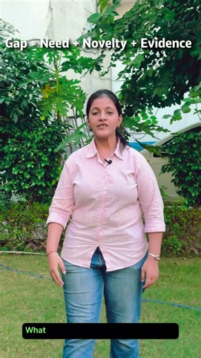 It’s not your research that’s weak, it’s the gap you didn’t explain.#ResearchGap #student #shorts