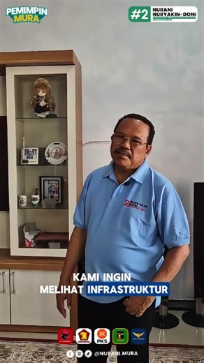NURANI HADIR UNTUK MENJAWAB SEMUA PERSOALAN RAKYAT‼️ Nuryakin dan Doni hadir untuk masyarakat Murung Raya, membawa harapan baru dan solusi nyata atas berbagai persoalan. Dengan komitmen kuat, mereka siap mendengarkan, memahami, dan menghadirkan perubahan yang dibutuhkan untuk kesejahteraan semua. Salam sehat ✋🏼 Salam Perubahan✊🏼 #opinimasyarakat #kalimantantengah #nuranibersamarakyat #muramaju #murungraya #menujuperubahan #kalimantantengah #fyp #fy #foryou #fypage #fybbbbbbbbbbbbbb #fypppppppp